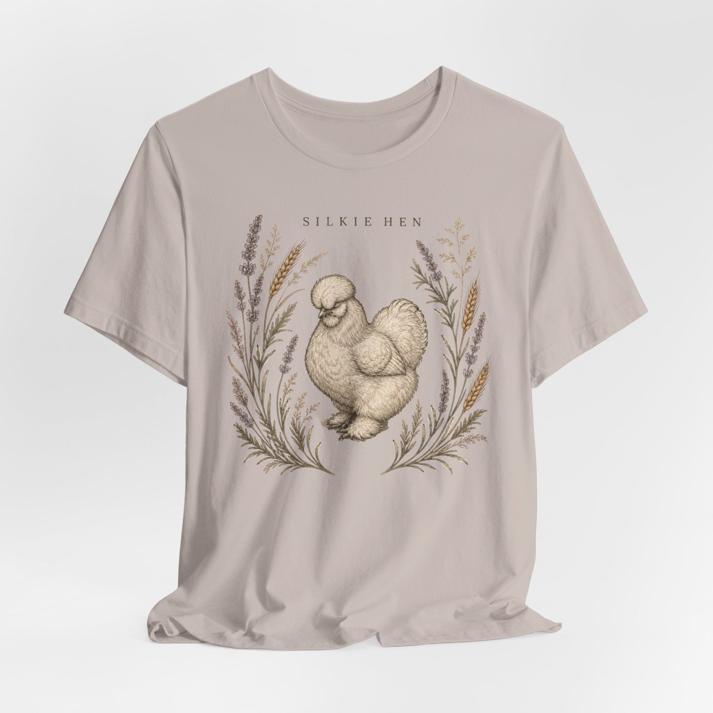 Silkie Hen Cottage Meadow Tee