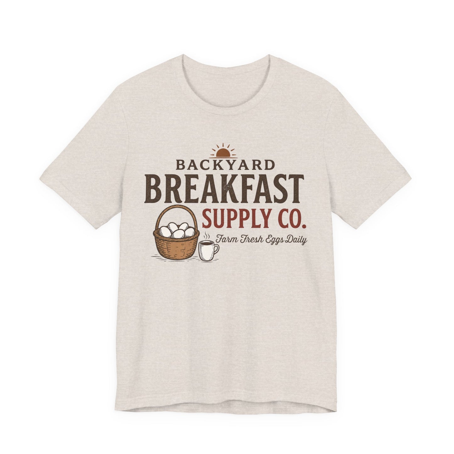 Backyard Breakfast Supply Co Tee