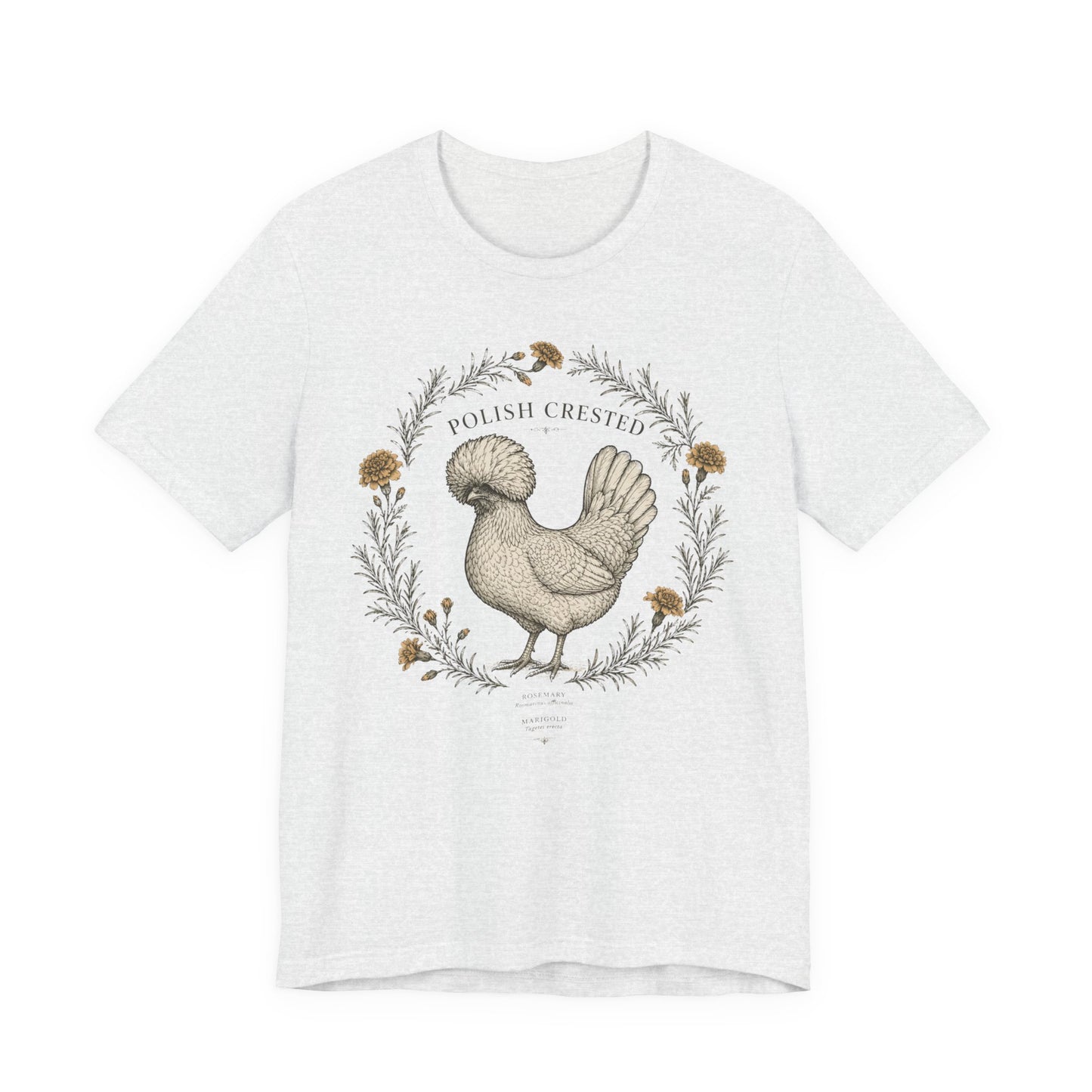 Polish Crested Heritage Hen Tee