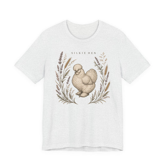 Silkie Hen Cottage Meadow Tee