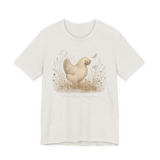 Where Quiet Things Grow Tee