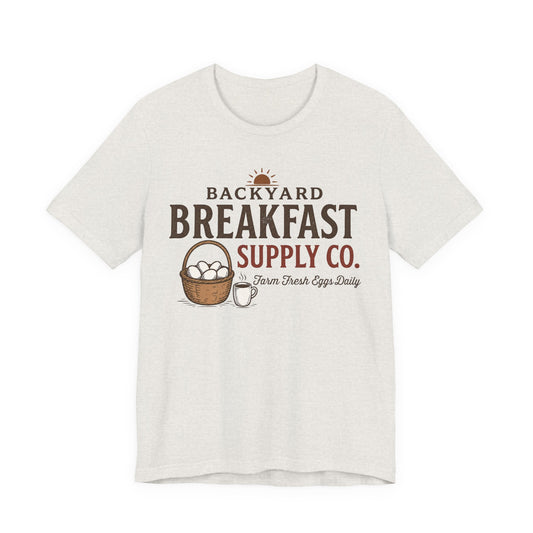Backyard Breakfast Supply Co Tee