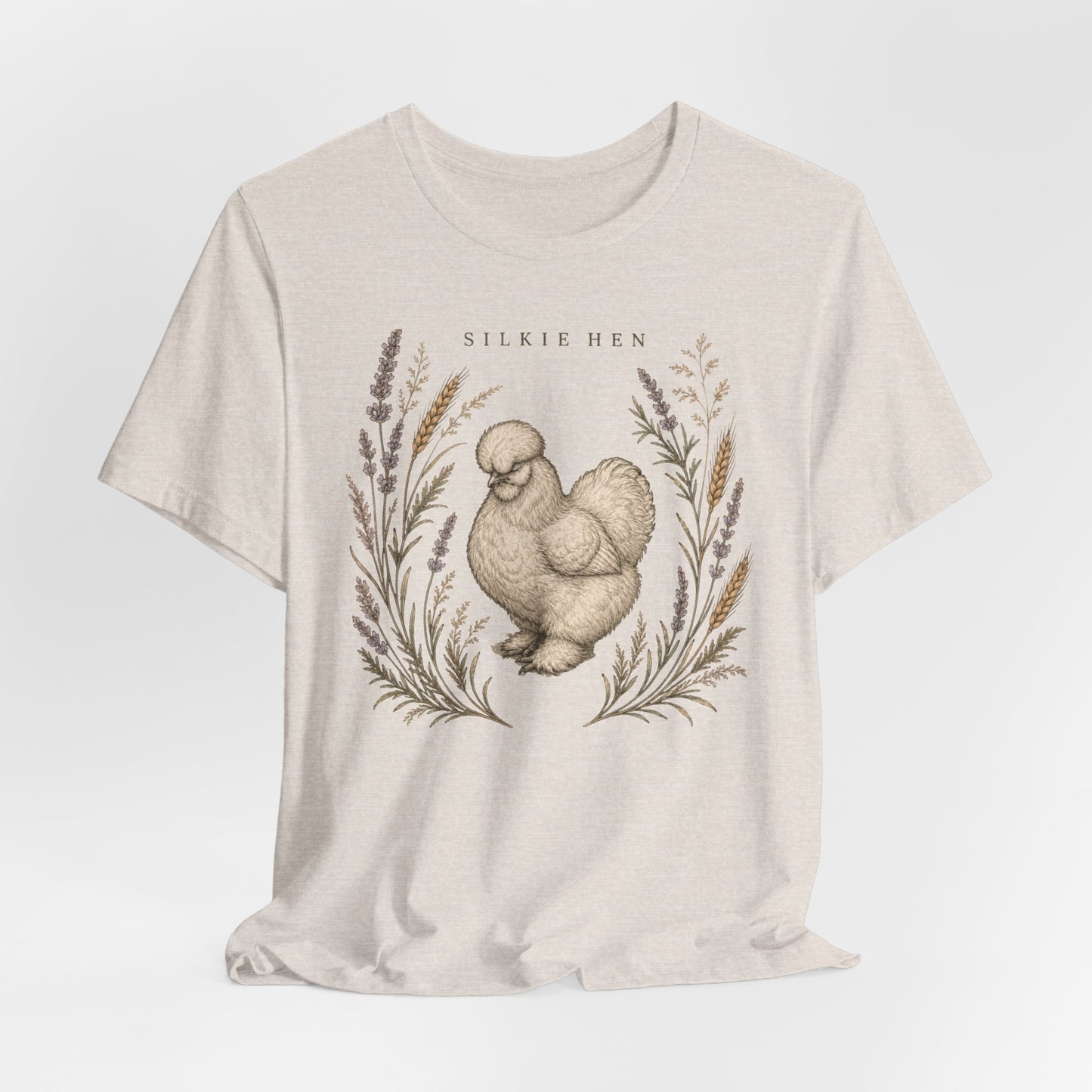 Silkie Hen Cottage Meadow Tee