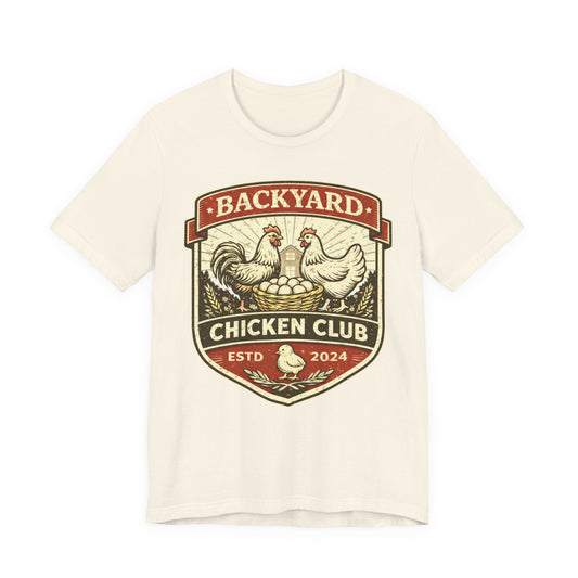 Backyard Chicken Club Vintage Tee