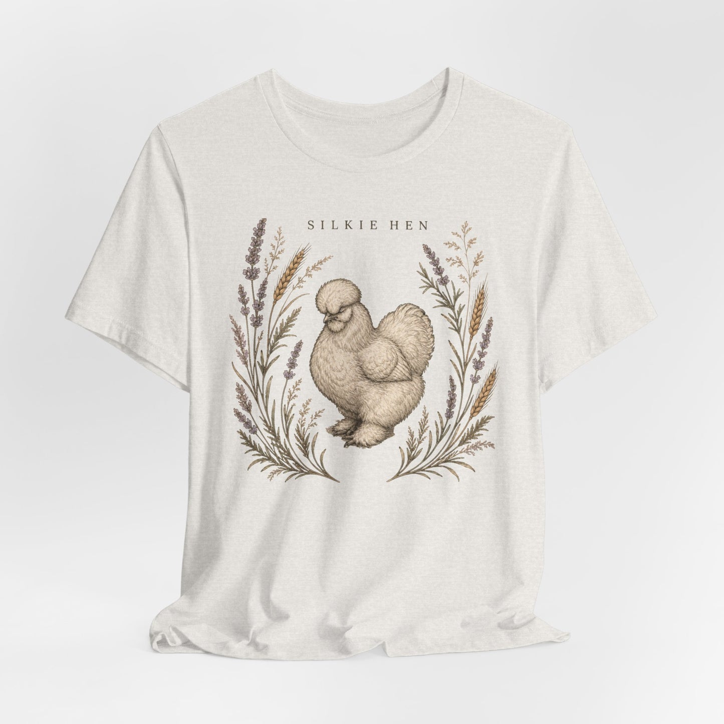 Silkie Hen Cottage Meadow Tee