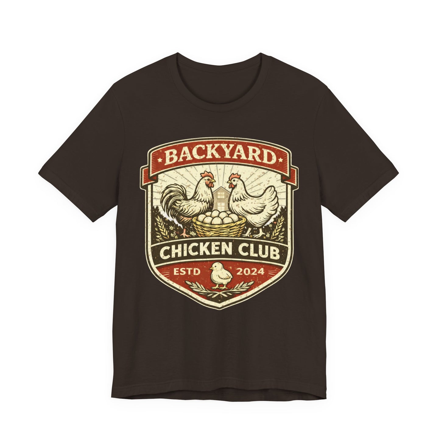 Backyard Chicken Club Vintage Tee