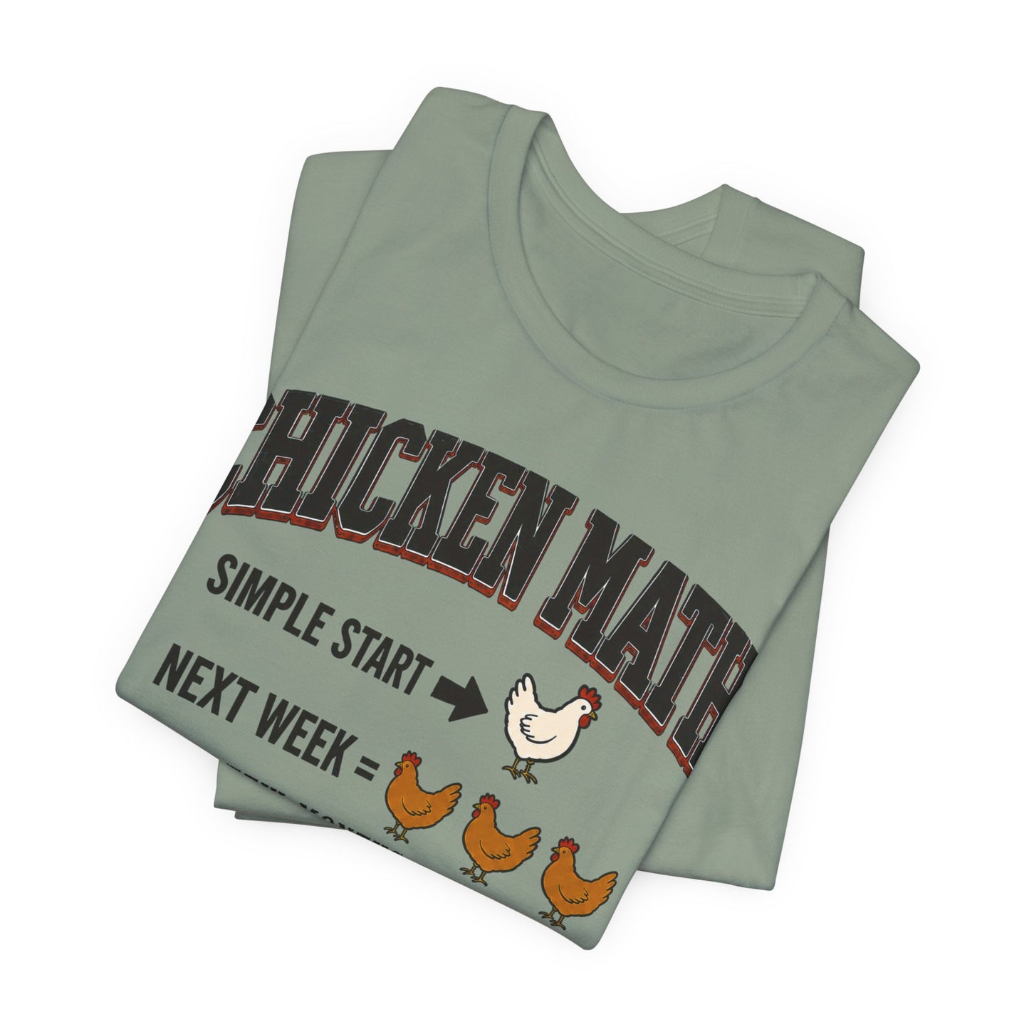 Chicken Math Tee