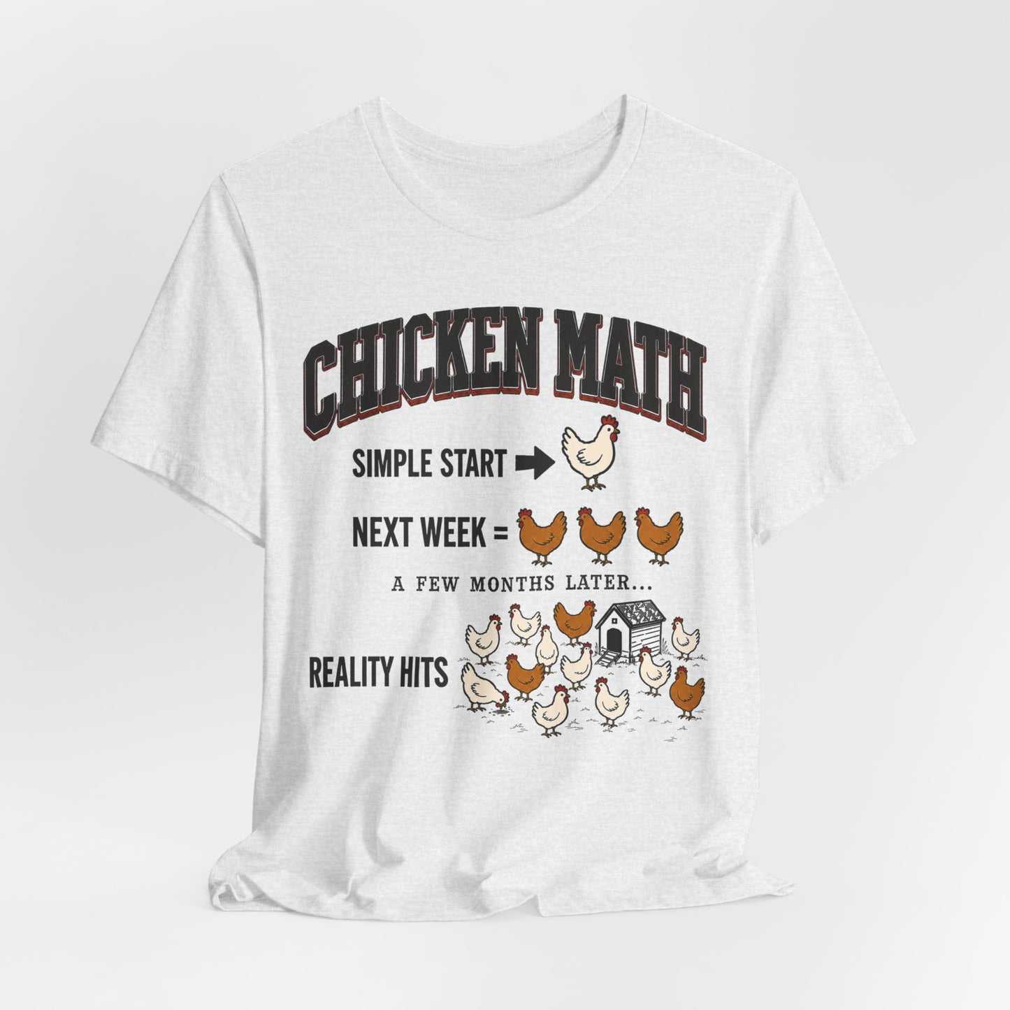 Chicken Math Tee