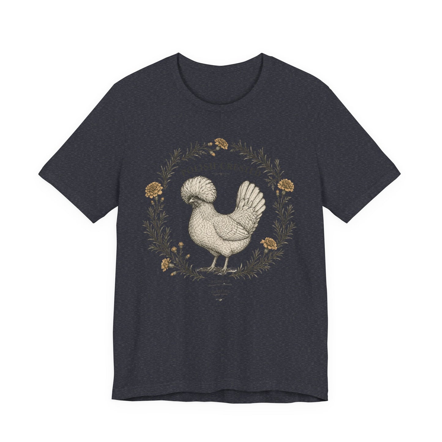 Polish Crested Heritage Hen Tee
