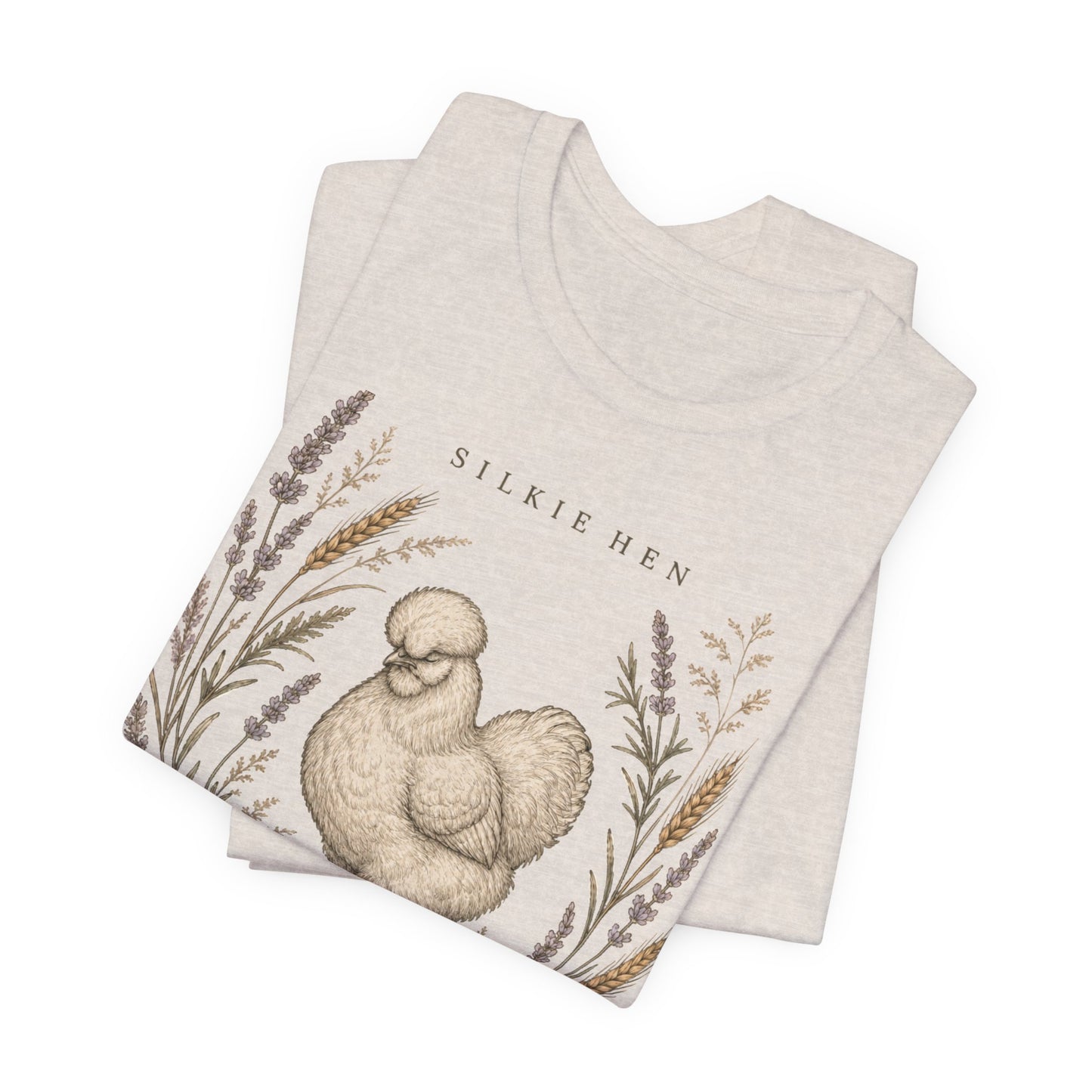 Silkie Hen Cottage Meadow Tee