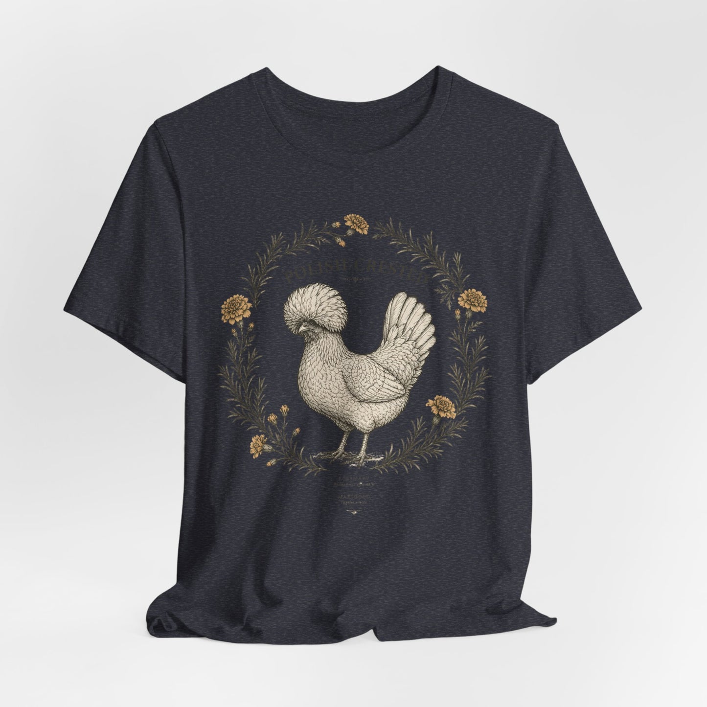 Polish Crested Heritage Hen Tee