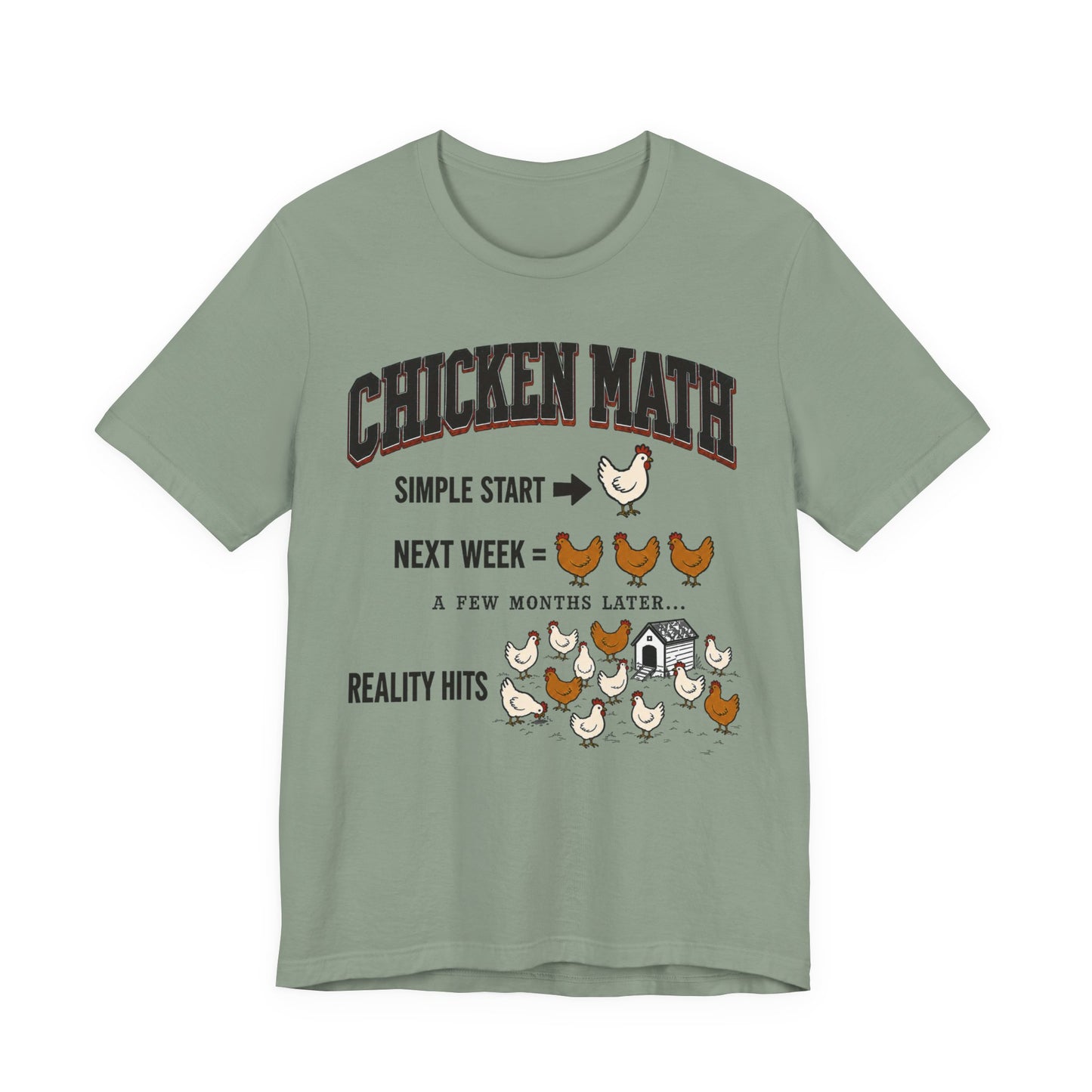 Chicken Math Tee
