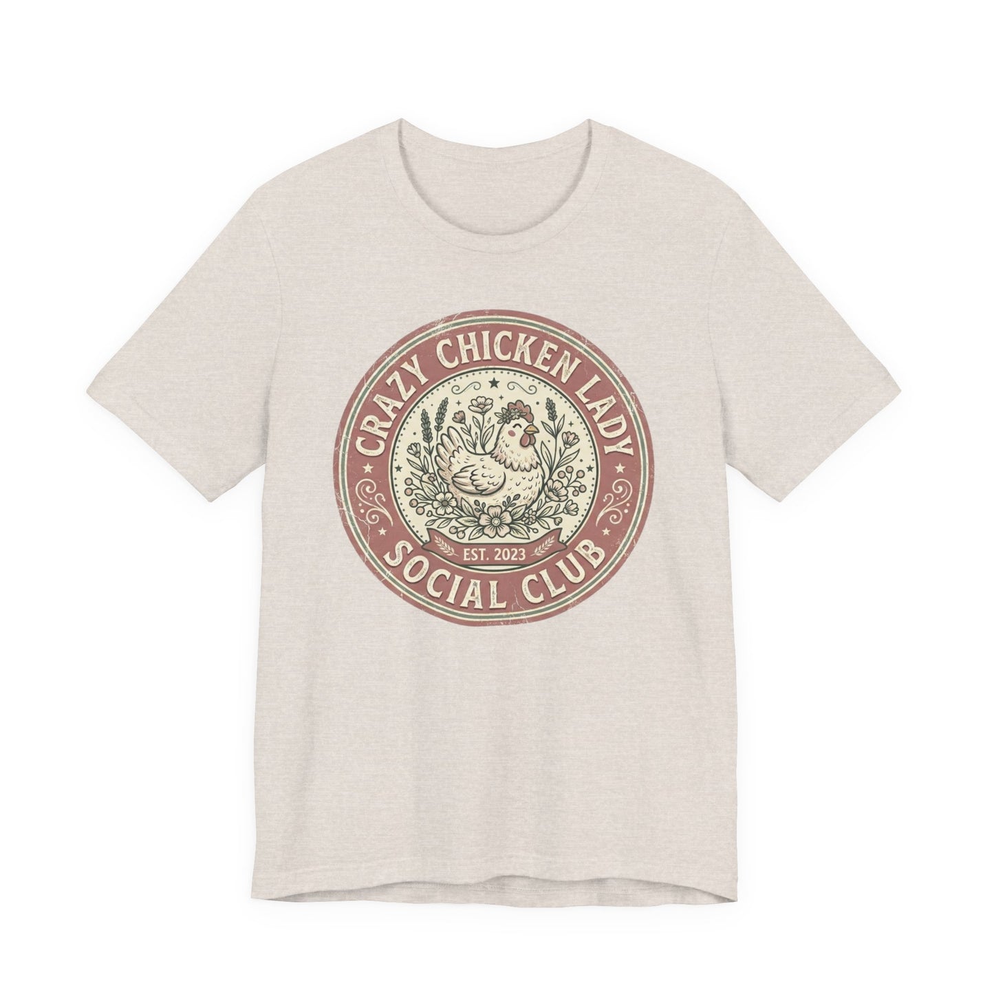 Crazy Chicken Lady Social Club Tee