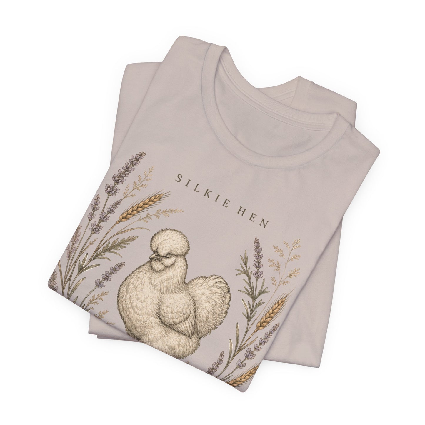 Silkie Hen Cottage Meadow Tee