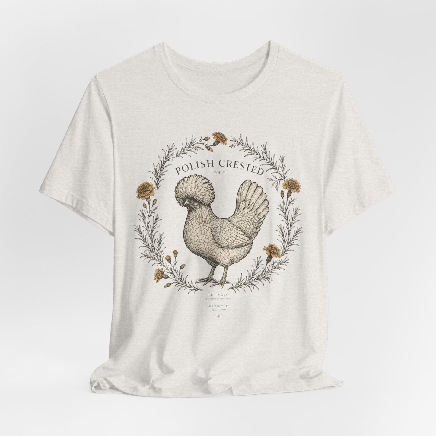 Polish Crested Heritage Hen Tee