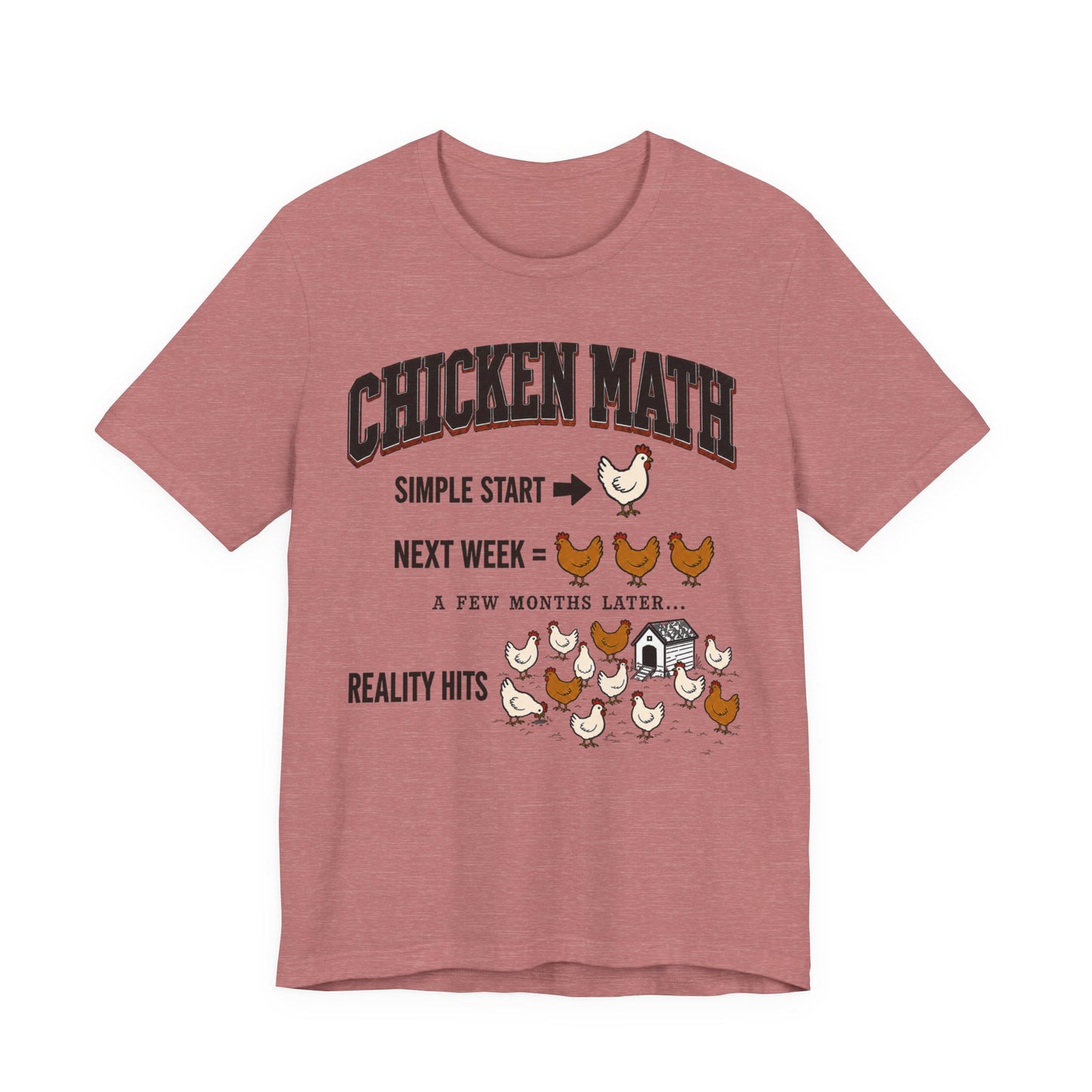 Chicken Math Tee