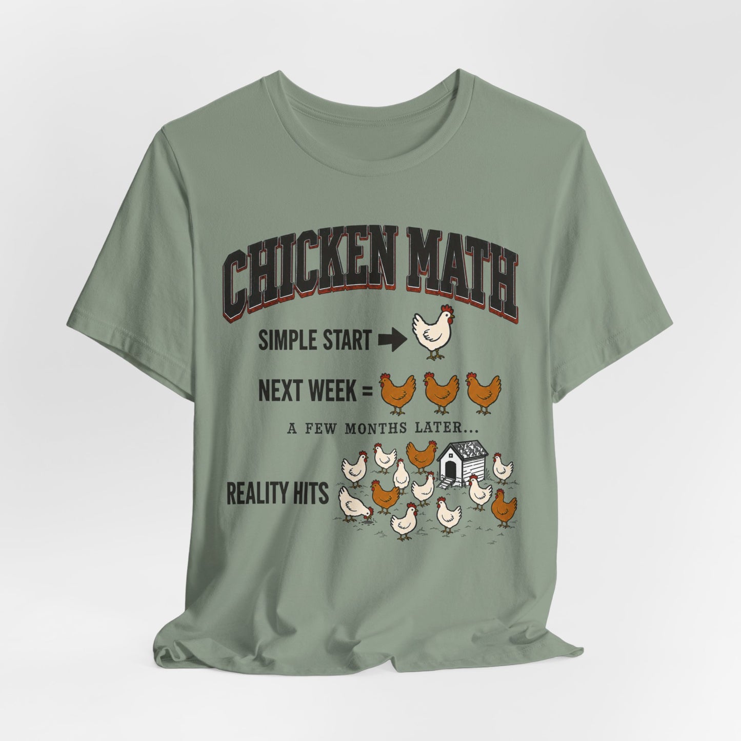 Chicken Math Tee