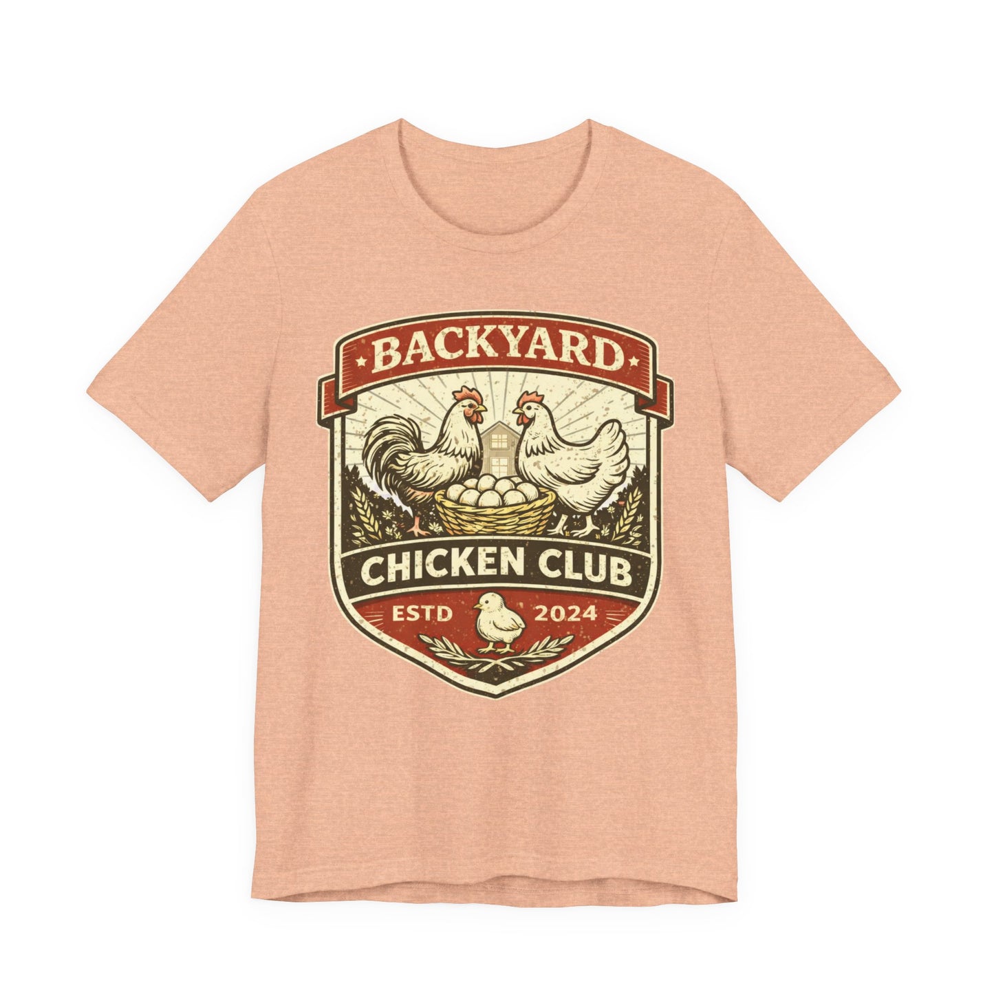 Backyard Chicken Club Vintage Tee