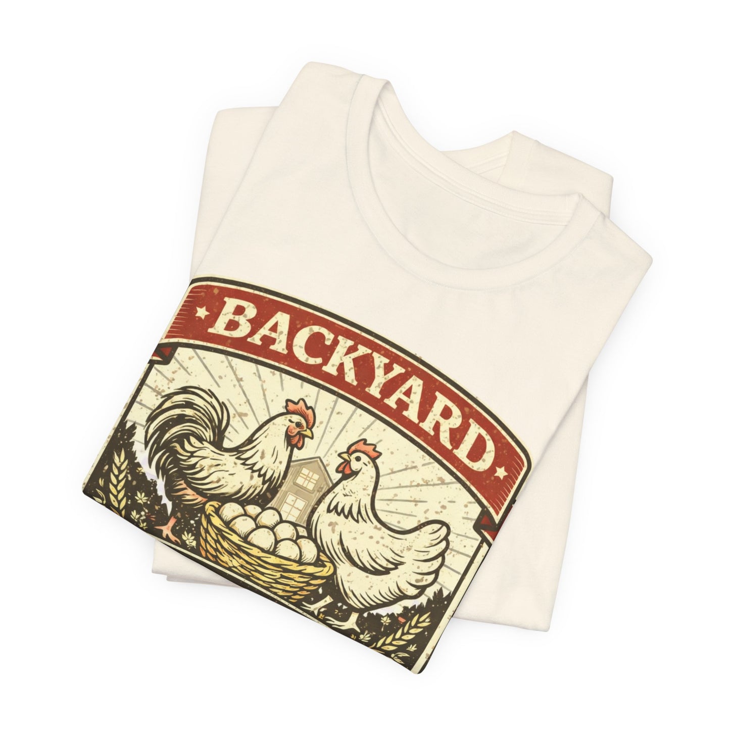 Backyard Chicken Club Vintage Tee