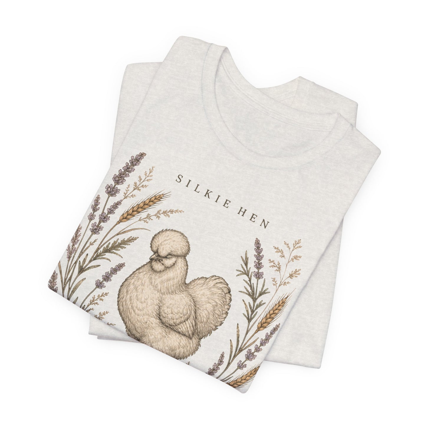 Silkie Hen Cottage Meadow Tee