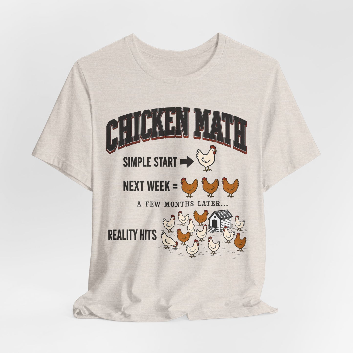Chicken Math Tee