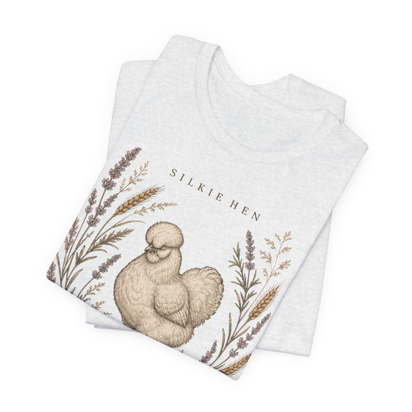 Silkie Hen Cottage Meadow Tee