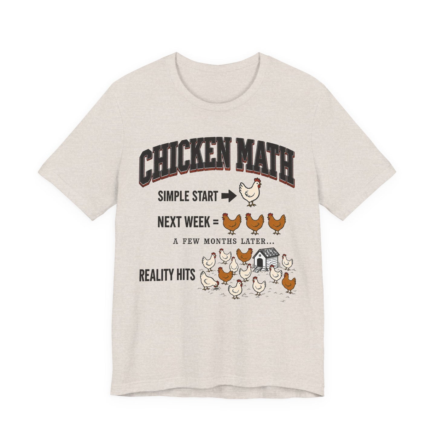 Chicken Math Tee
