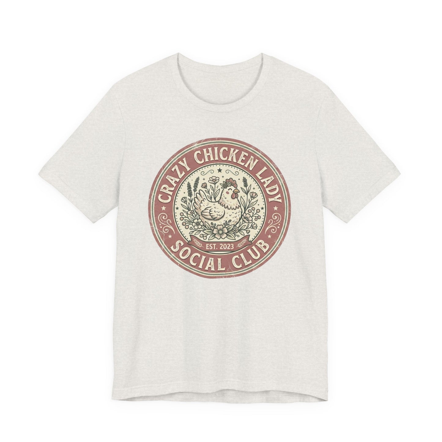 Crazy Chicken Lady Social Club Tee