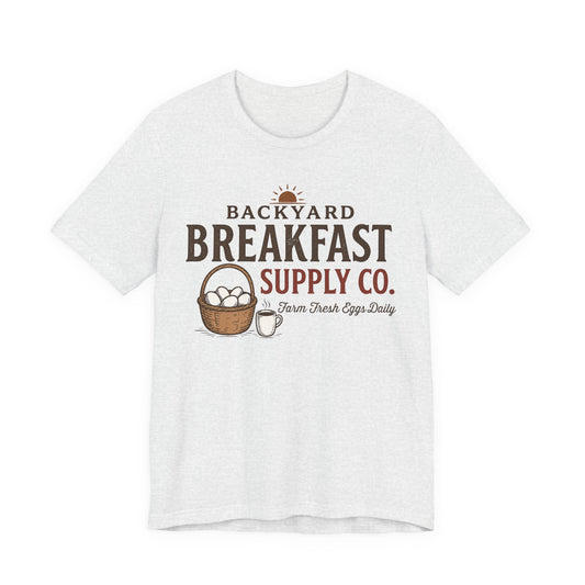Backyard Breakfast Supply Co Tee