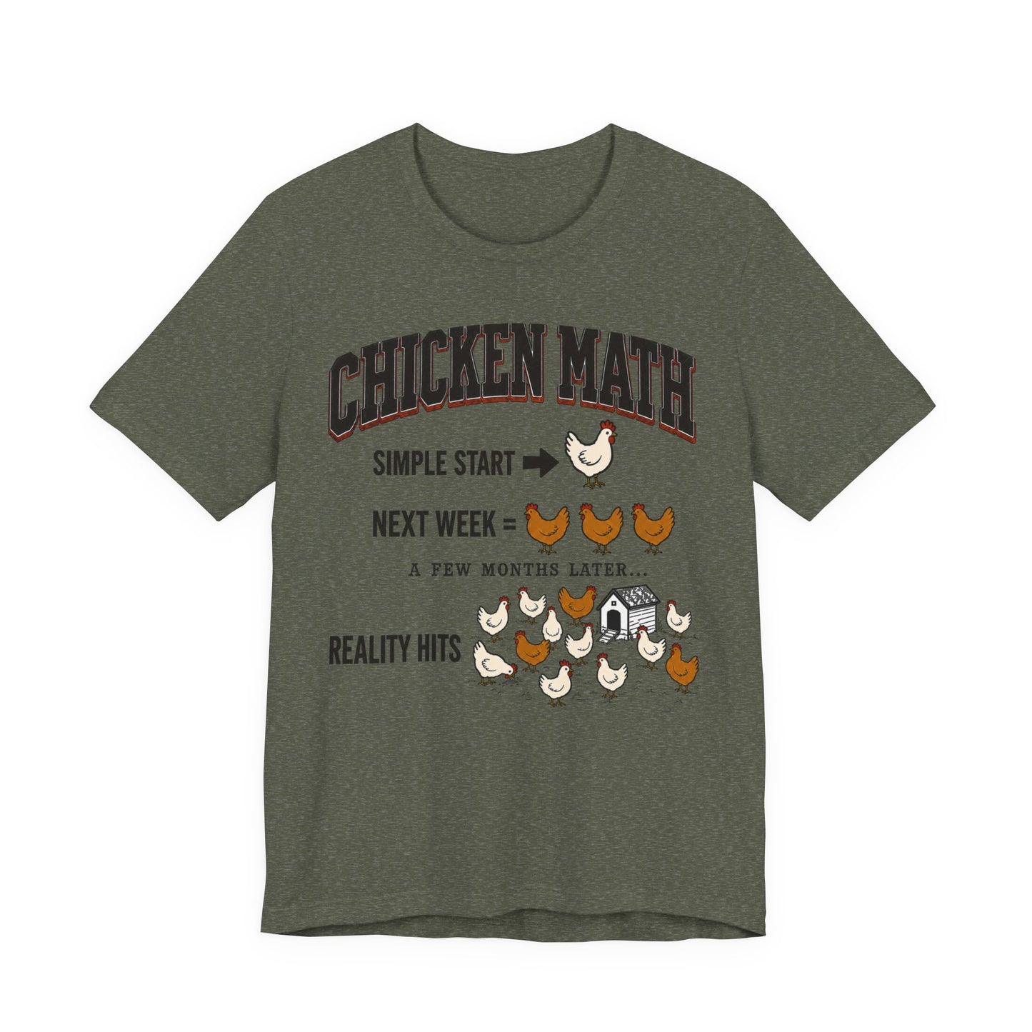 Chicken Math Tee