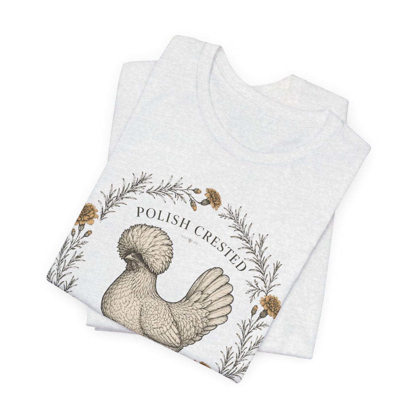 Polish Crested Heritage Hen Tee