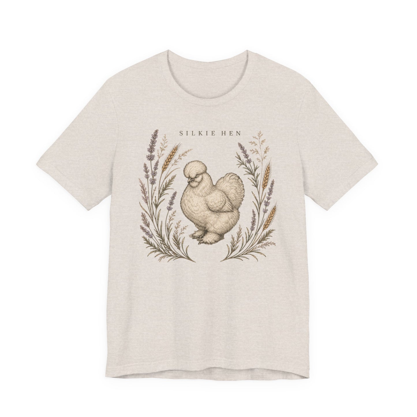 Silkie Hen Cottage Meadow Tee