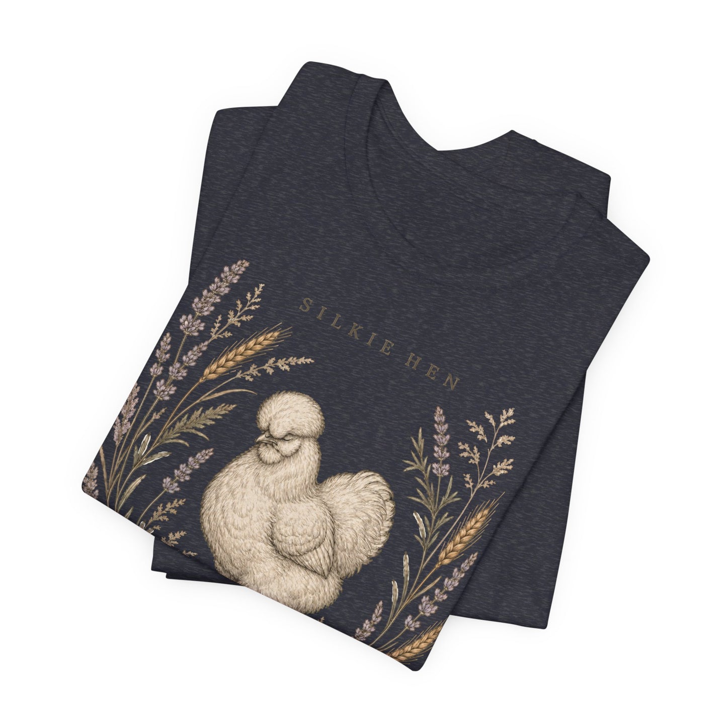 Silkie Hen Cottage Meadow Tee