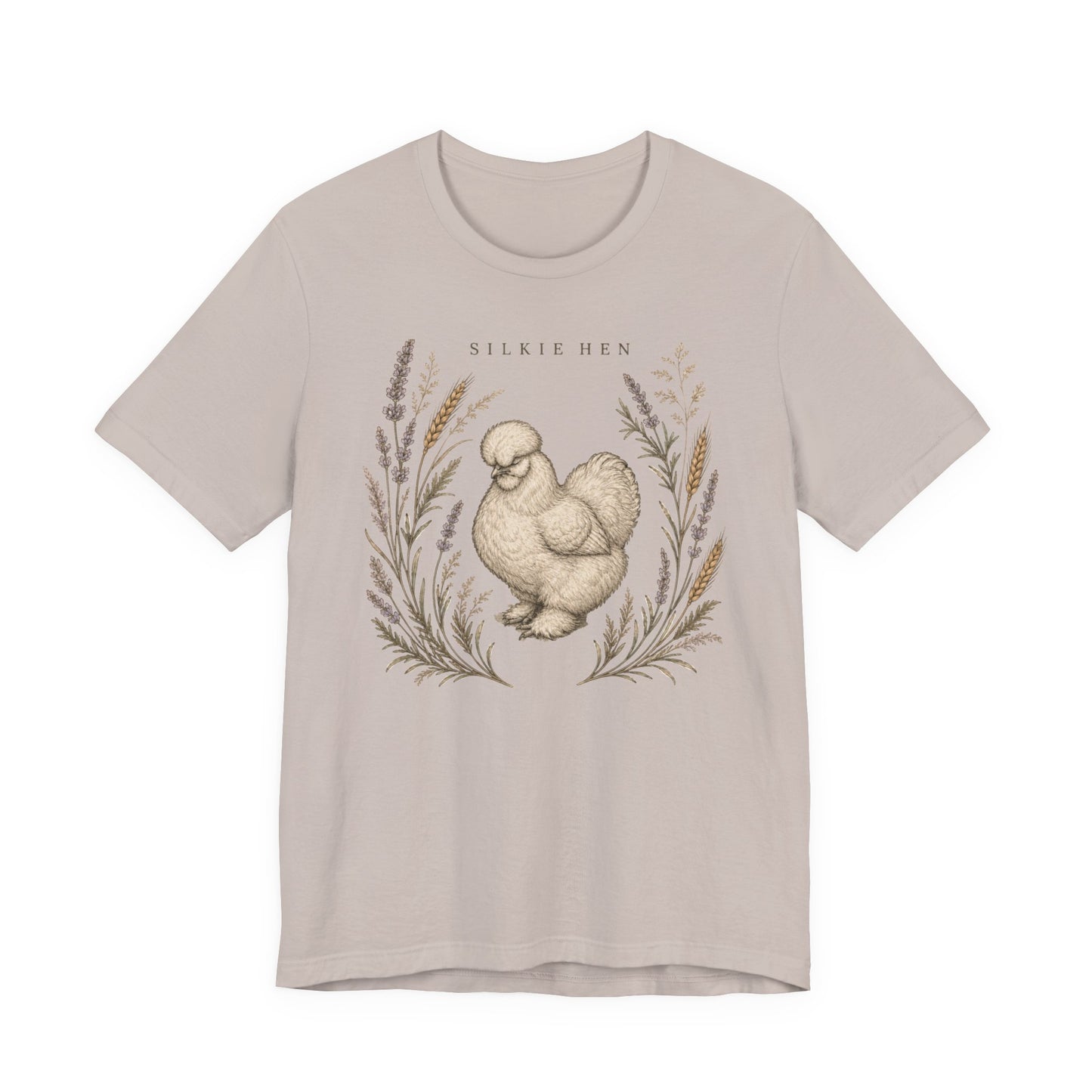 Silkie Hen Cottage Meadow Tee