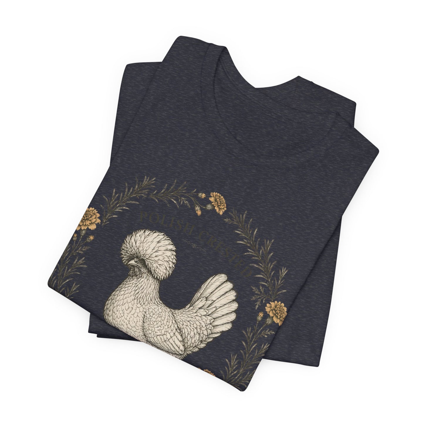 Polish Crested Heritage Hen Tee