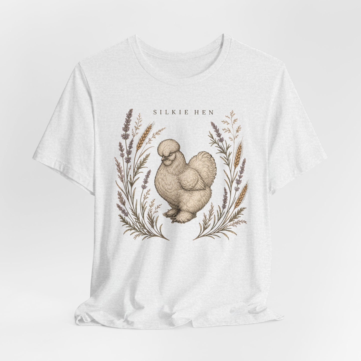 Silkie Hen Cottage Meadow Tee